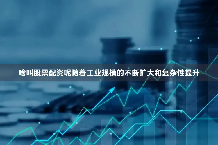啥叫股票配资呢随着工业规模的不断扩大和复杂性提升